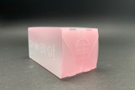 Plastic PP Skincare Box -Bottom  Panel