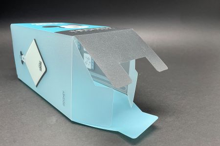 Matte Finish Hanging Packaging Box Bottom  Panel