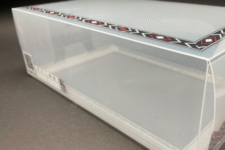 手提鞋盒PP斜紋面專業訂製