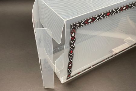 手提鞋盒PP斜紋面專業訂製