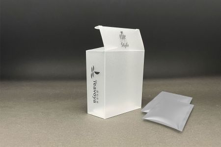 Tea Bag PP Frosted Packaging Boxes - Tea Bag PP Frosted Packaging Boxes