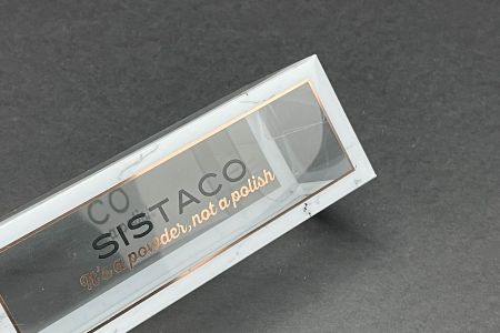 Kosmetische RPET-Plastikverpackungsbox – Merkmal