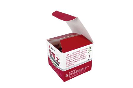 Boîte d'emballage en papier pour produits pharmaceutiques - Mise au point