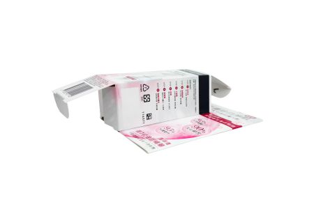 保養品包裝背卡設計印刷