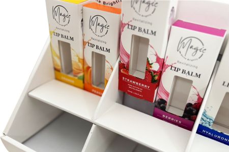 美妝品桌上型展架印刷設計