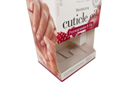 Hộp giấy cho sơn móng tay cắt ra