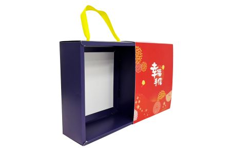 中秋禮盒手提包裝訂製 - 中秋禮盒手提包裝訂製