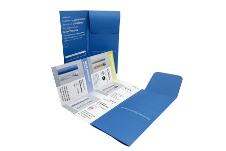 保養品試用包紙卡專業設計