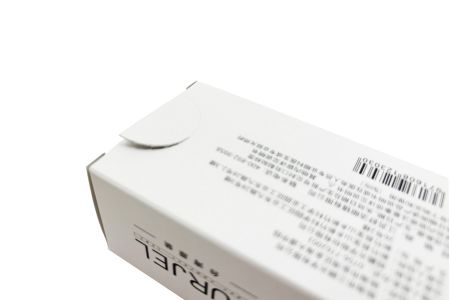 コンタクトレンズ用段ボール箱のコーティング機能