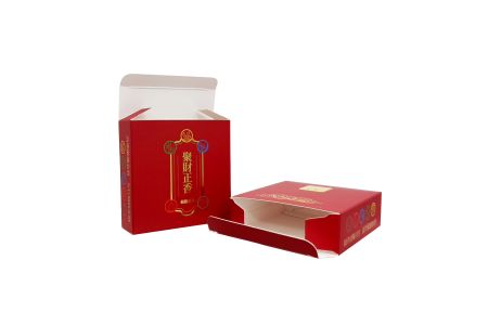 香環燙金紙盒印刷