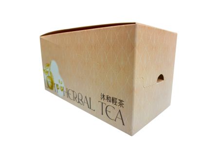 一盒兩用茶包撕線陳列紙盒