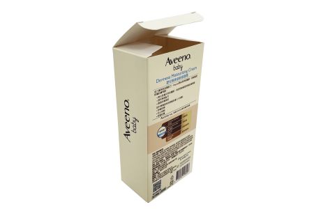 Lotion Packaging Box Top Panel