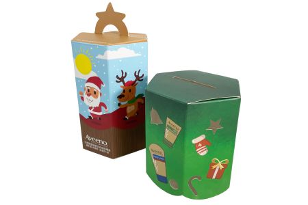 Características de la caja de regalo de Navidad