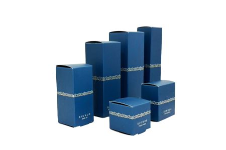 Caixas de embalagem de produtos para cuidados com a pele - Frente da caixa de embalagem de produto para cuidados com a pele