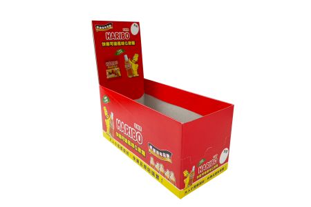 Produktdisplaybox - Vorderseite der Papierverpackungskartons