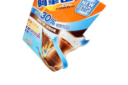 Caixa de embalagem de bebidas com formato personalizado