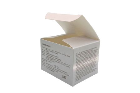 Művészeti papír csomagoló doboz - Felső panel