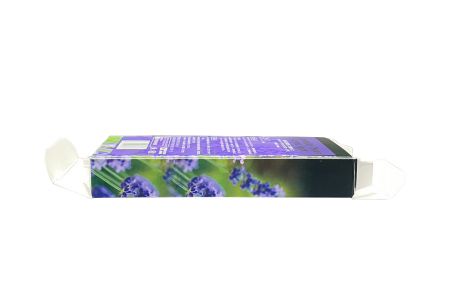 Caja de embalaje de aceite esencial, caja de maquillaje y cuidado de la piel, caja de embalaje de papel, cartón impreso - Característica de tapa doble.