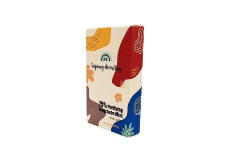 Alcohol Spray Packaging Box- Front view