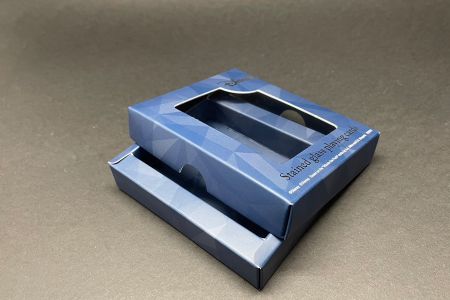 Caixa de Embalagem de Cartão - Coberturas superiores e inferiores separadas