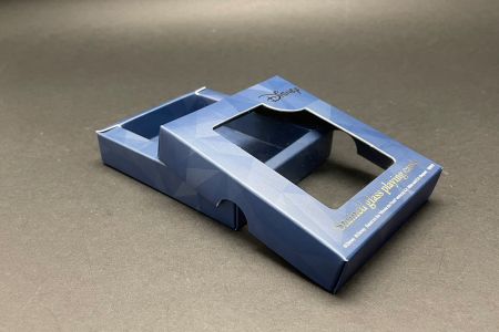 Caja de embalaje para tarjetas - Cubiertas superiores e inferiores separadas