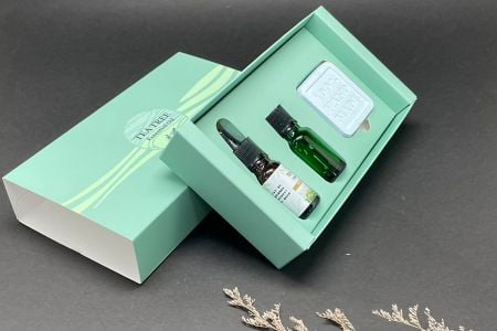 精油禮盒 抽取式盒型 客製禮盒　完全展示