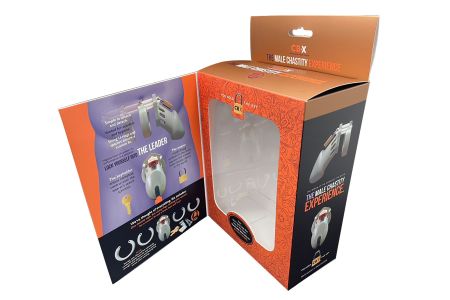 Packaging Box for Men's Products -Window