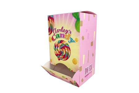 Stampa di scatole espositive per confezioni di caramelle - Stampa di scatole espositive per confezioni di caramelle