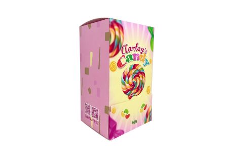Impresión de cajas de presentación de envases de dulces