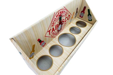 Hộp bìa hiển thị nước sốt