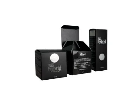 Schwarze Kartonverpackungsboxen für Kosmetik - Schwarze Kartonverpackungsboxen für Kosmetik.