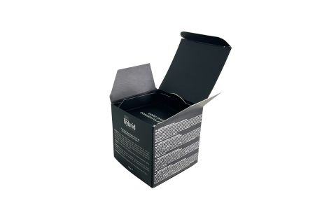 保養品局部燙銀包裝盒客製化