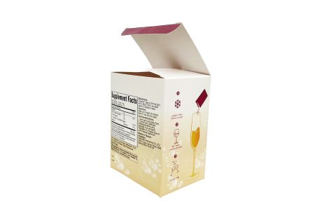 沖泡式飲品包裝糊底彩盒設計