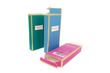 特殊色質感燙金包裝盒