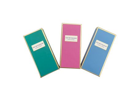 Perfume Packaging with Hot Foil Finish Boxes