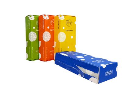 Design Facile da Strappare per Scatole Colorate nel Settore Cosmetico