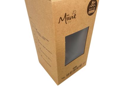 Haartuch Kraftpapierbox – Fenster