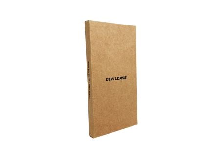 Boîte en papier kraft pour étui de téléphone portable - Boîte en papier kraft pour étui de téléphone portable - Face01