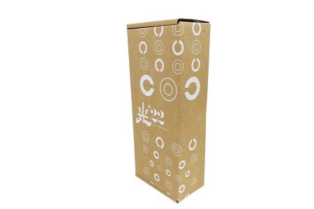 Imballaggio in tubo di carta riutilizzabile