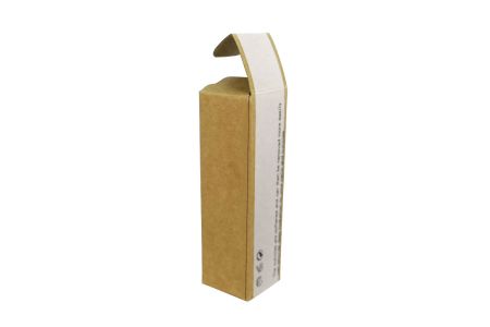 Kraft Paper Packaging with Dual-Color Printing -Top Panel