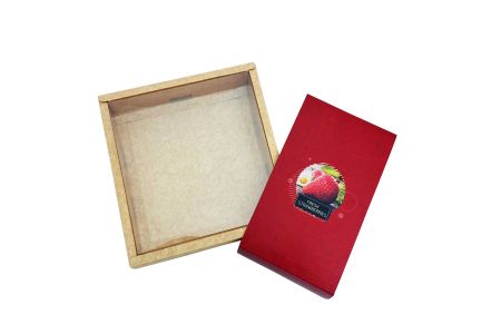 Spice Jar Packaging Set Kraft Box