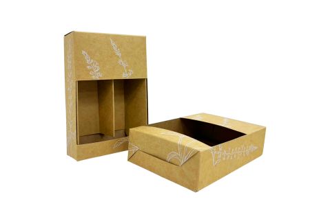 Kraftpapierbox mit Fensterverpackung - Kraftpapierbox mit Fensterverpackung