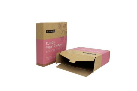 面膜包裝牛皮紙盒客製