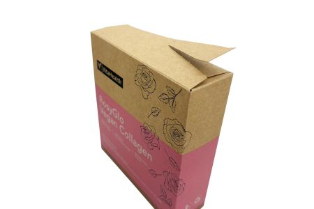 面膜包裝牛皮紙盒客製