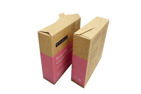 面膜包裝牛皮紙盒客製