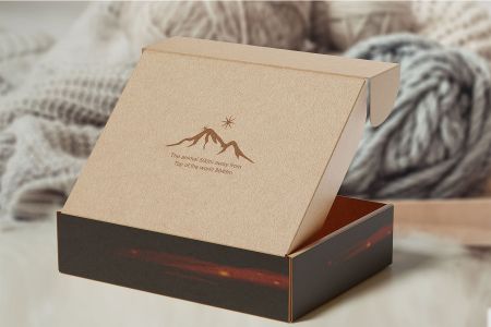 Custom Mailer Box for Apparel -Double Wall Tuck Front