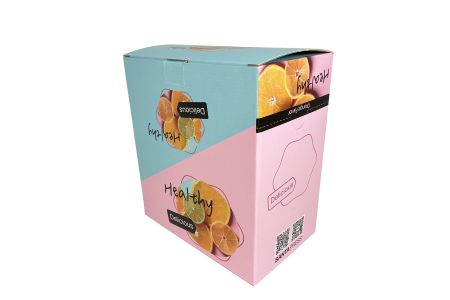 瓦楞紙盒-食品展示盒 陳列紙盒 陳列包裝盒 一盒兩用