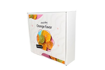 Customized design for dessert packaging corrugated box