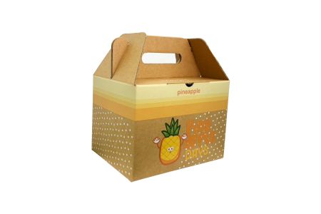 Eco-Friendly Gable Box Design for Fruit Packaging - Eco-Friendly Gable Box Design for Fruit Packaging