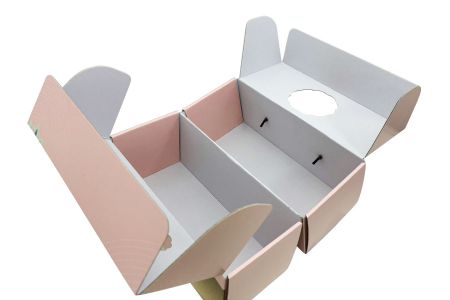 Boîte d'emballage portable pliable innovante